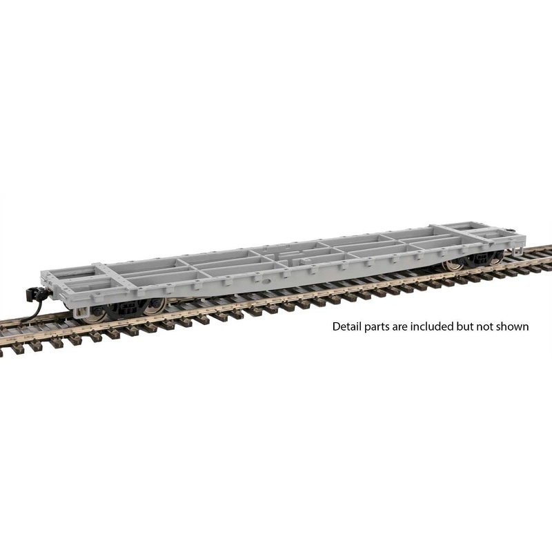 53′ GSC Bulkhead Flatcar – Ready to Run