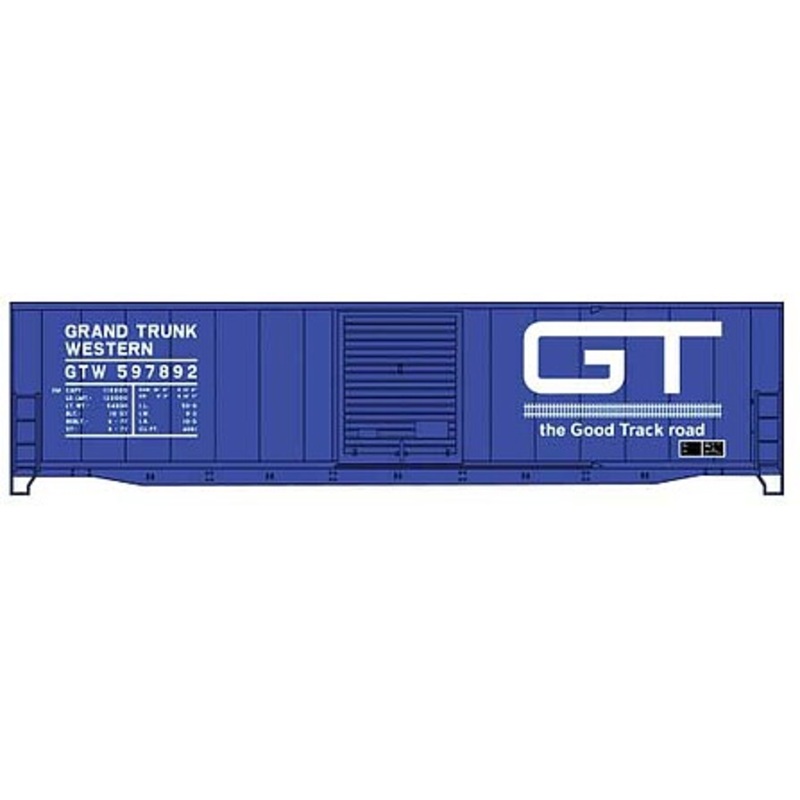 HO Single Door Welded Steel Boxcar GTW