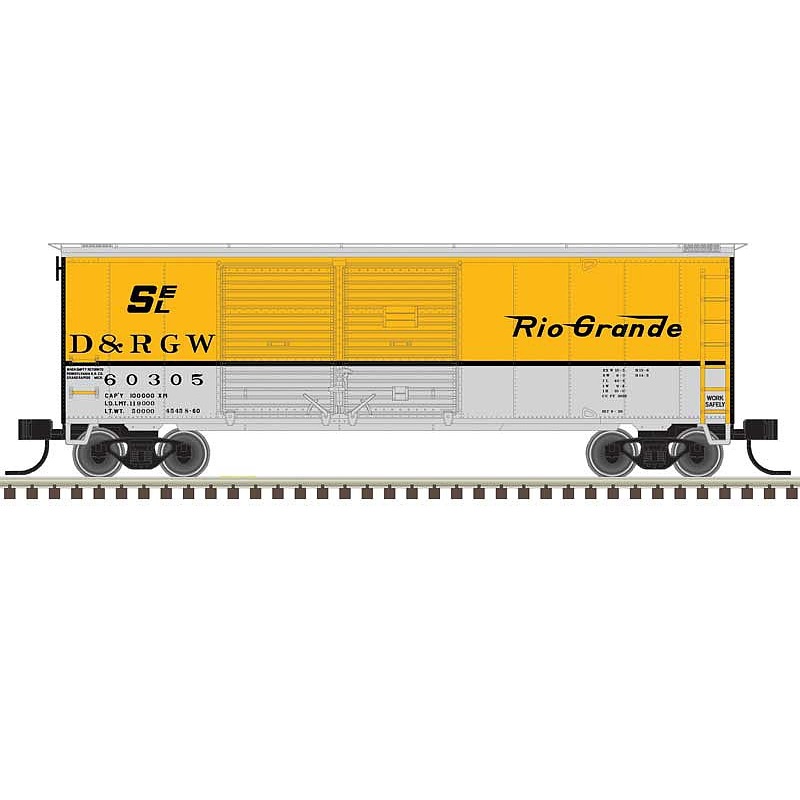 N 40’DD Boxcar DRG&W 60317