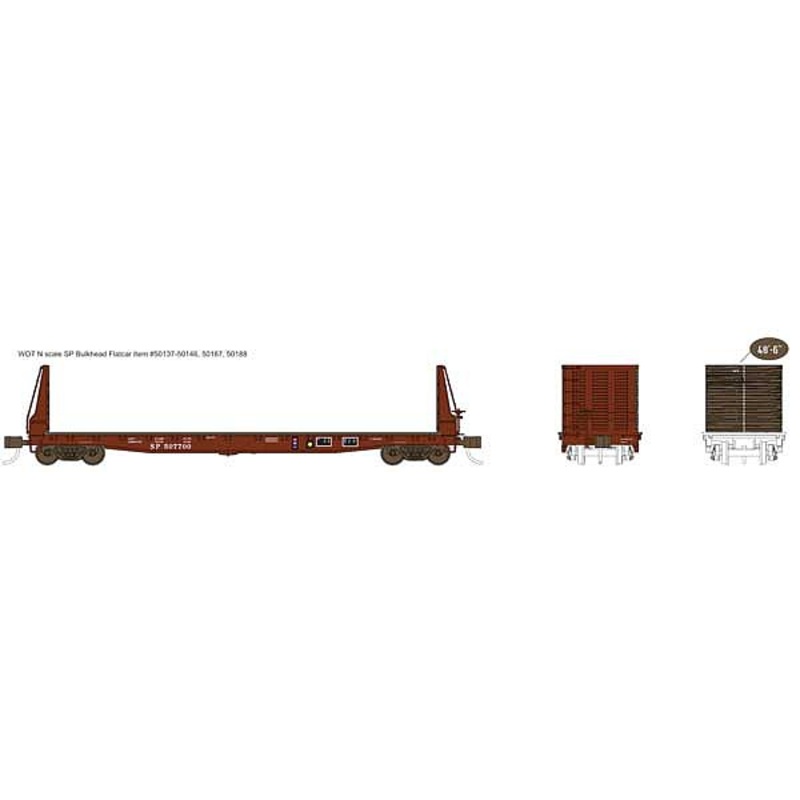 N 53’6’GP Flatcar SP 10Pak