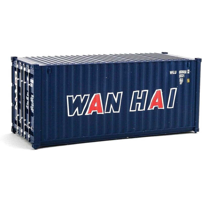 20′ Wan Hai Corrugated Container