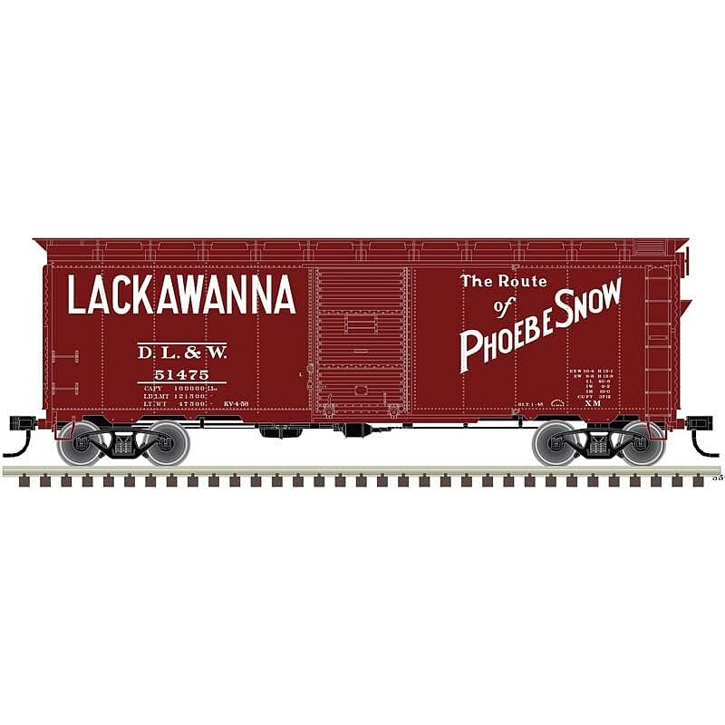 Ho ’37 40’Boxcar Kit Lack 51500