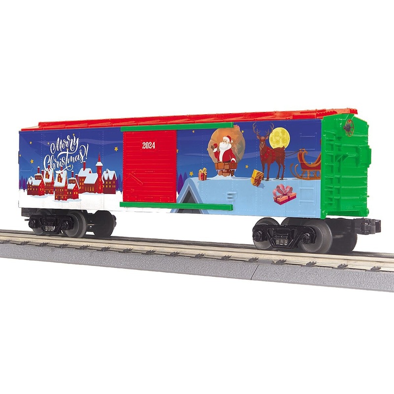 O Christmas Boxcar Santa
