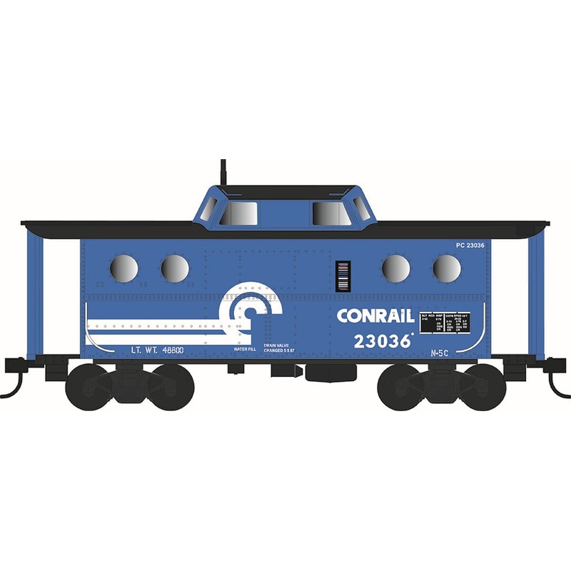 HO N-5C Caboose CR #23036/blu Rpkd 5-76