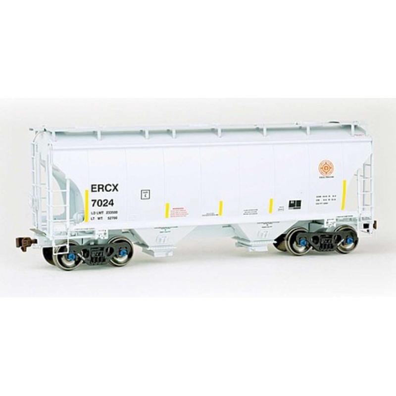 Trinity 3281 cubic foot 2-Bay Covered Hopper ERCX #7024