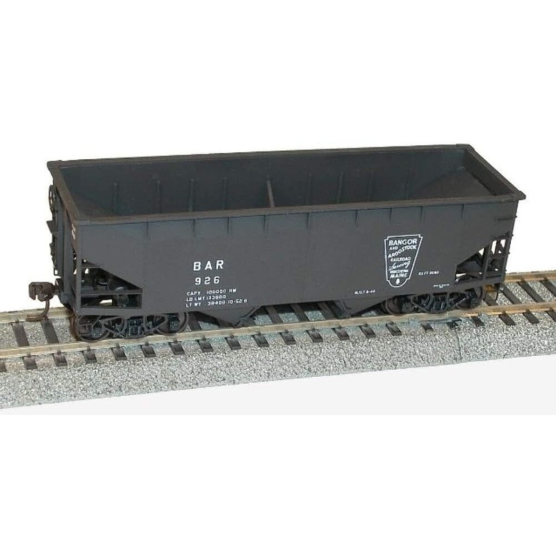 50-Ton Offset Twin Hopper kit Bangor & Aroostook #962