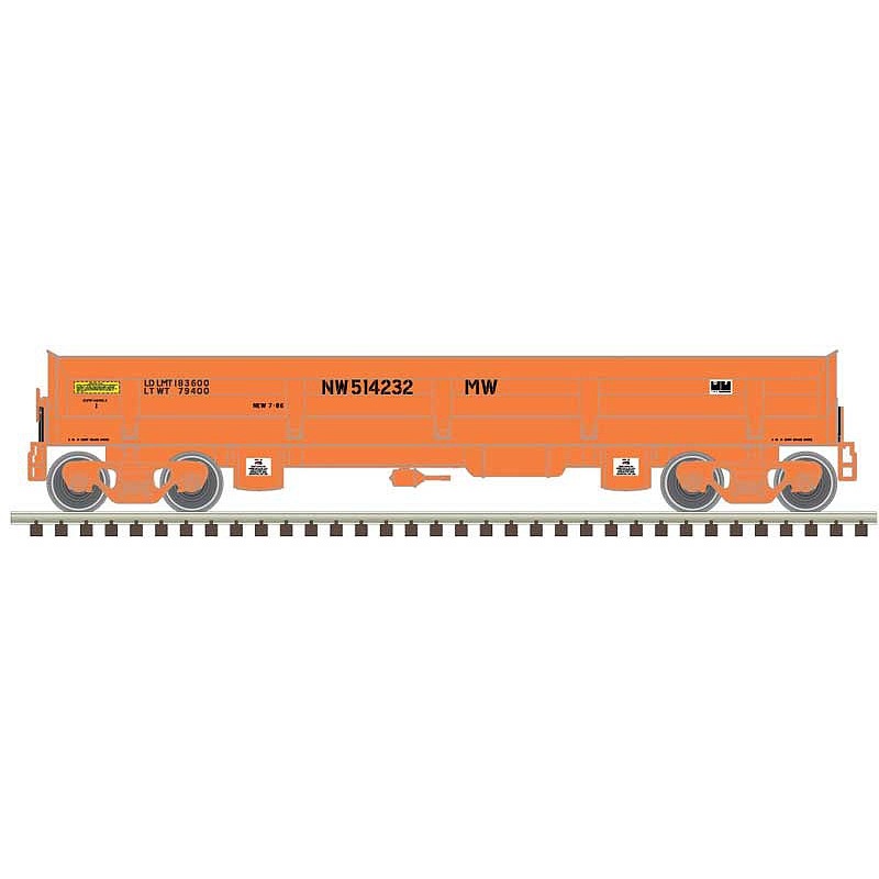 DIFCO Side Dump Car Norfolk & Western #514270