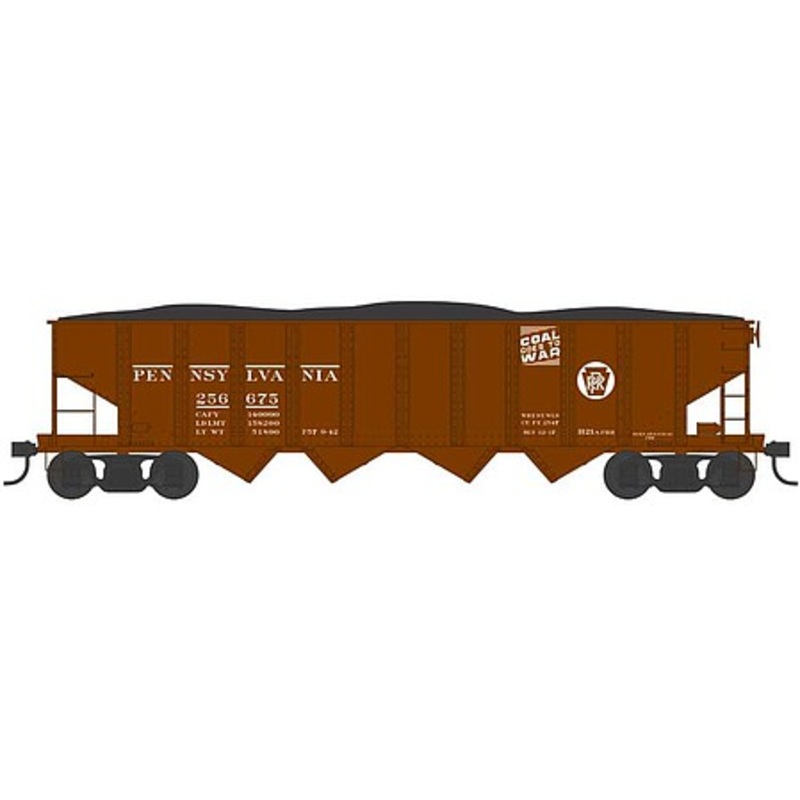 H21a Hopper PRR Coal goes to War #256709