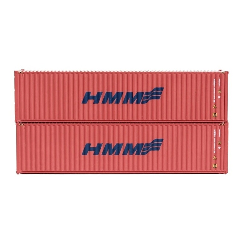 N40′ HiCube Cont C.S. HMM(blu on orange)