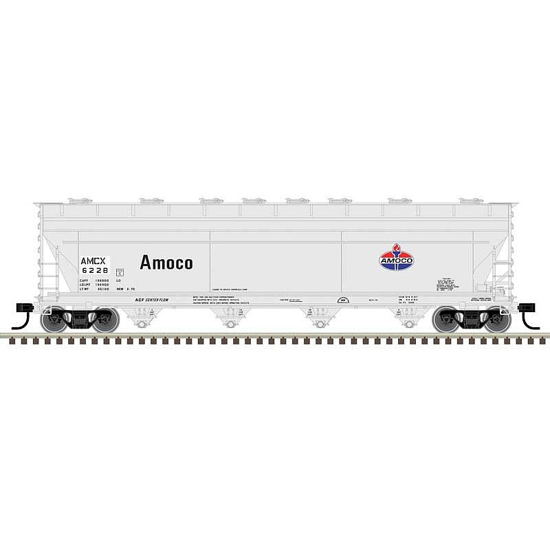 ACF 5250 Centerflow Covered Hopper Amoco #6228