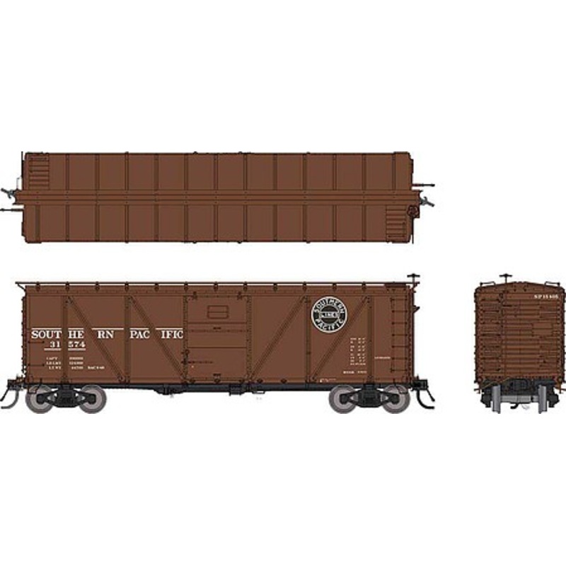 Southern Pacific B-50-16 Boxcar ’46-’52 Rebuilt (1)