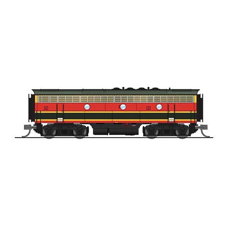 EMD F7 B unit Kansas City Southern #70B