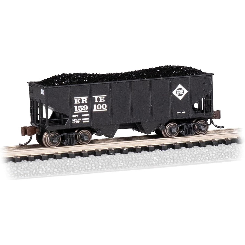 USRA 55-Ton Outside-Braced 2-Bay Hopper ERIE #159100