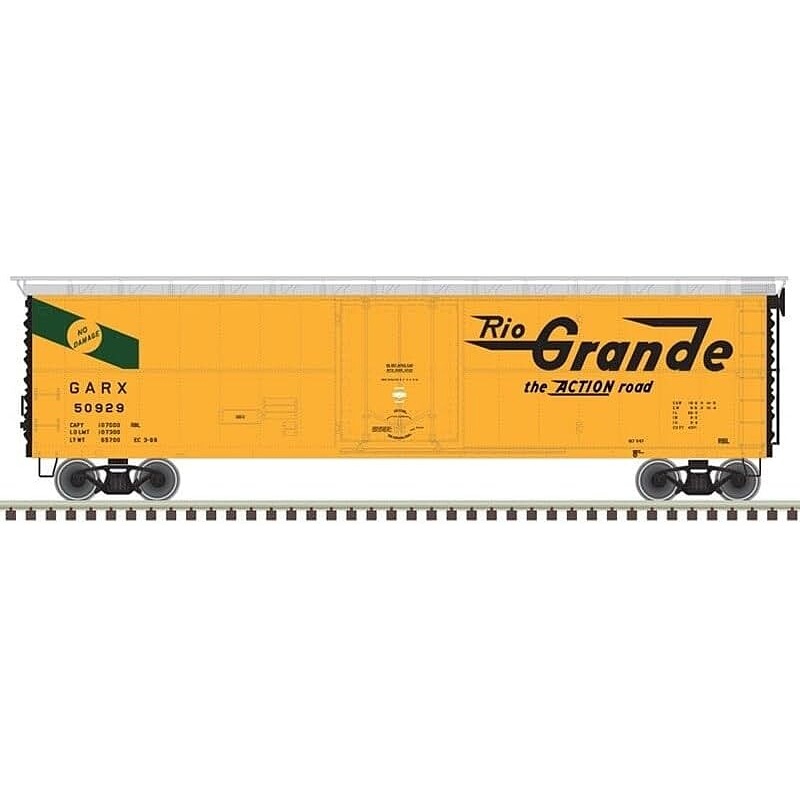 GARX Insulated 50′ Reefer D&RGW #50929