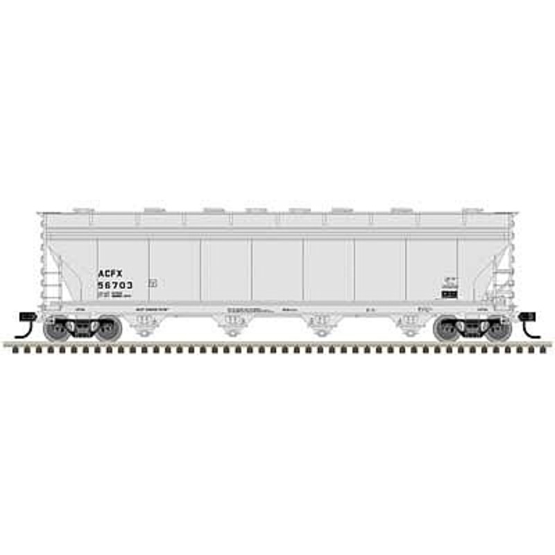 HO ACF 5250 Covered Hopper ACFX #56721