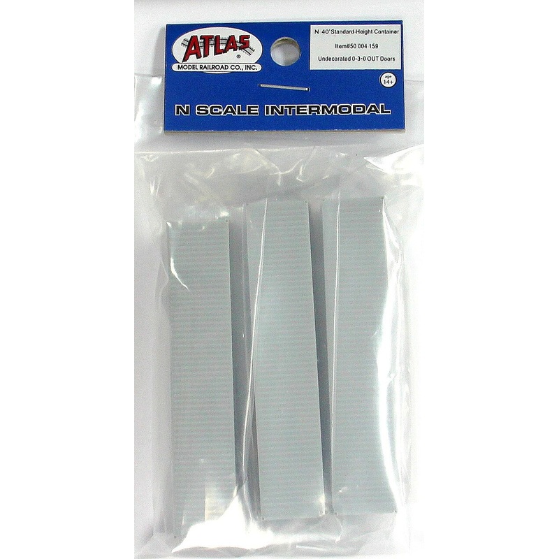 40′ Standard Height Containers undecorated