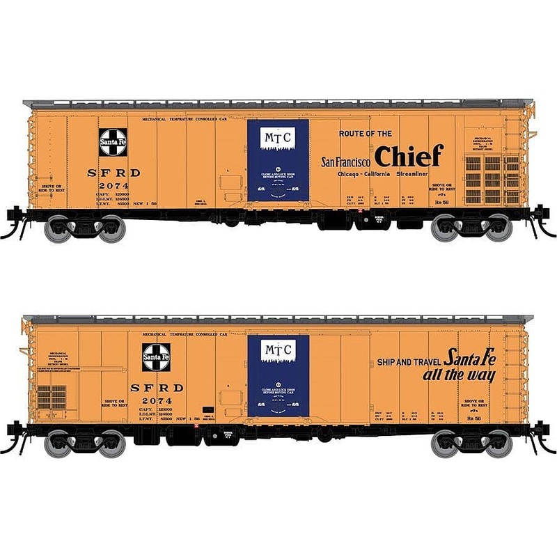 Santa Fe RR-56 Mechanical Reefer San Fran Chief
