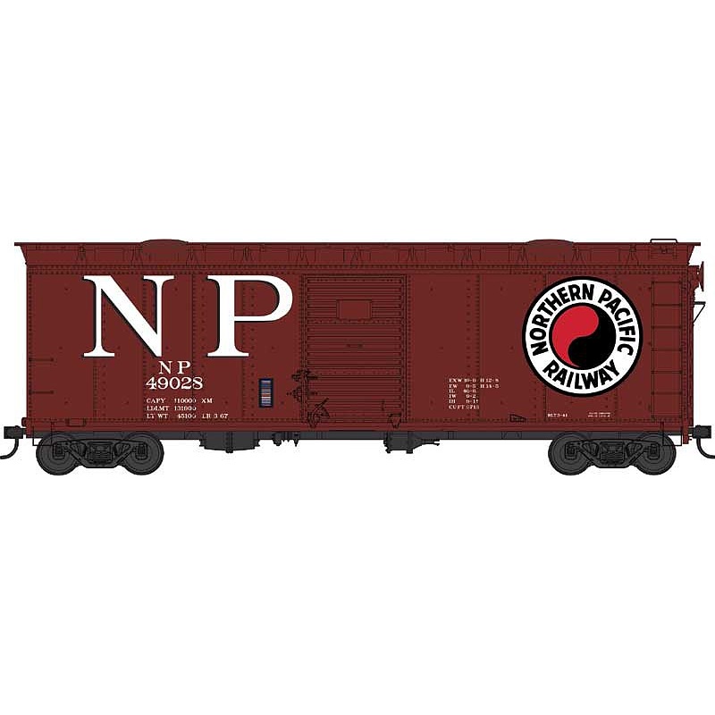 40′ Steel Side Boxcar Northern Pacific #49029