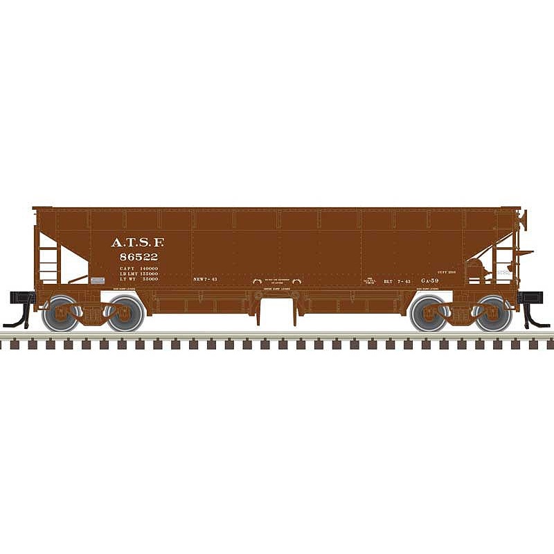 70-Ton Ballast Car Hopper ATSF #86541