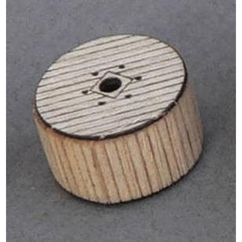 Covered Cable Reel 6-Pack Kit (Laser-Cut Wood)