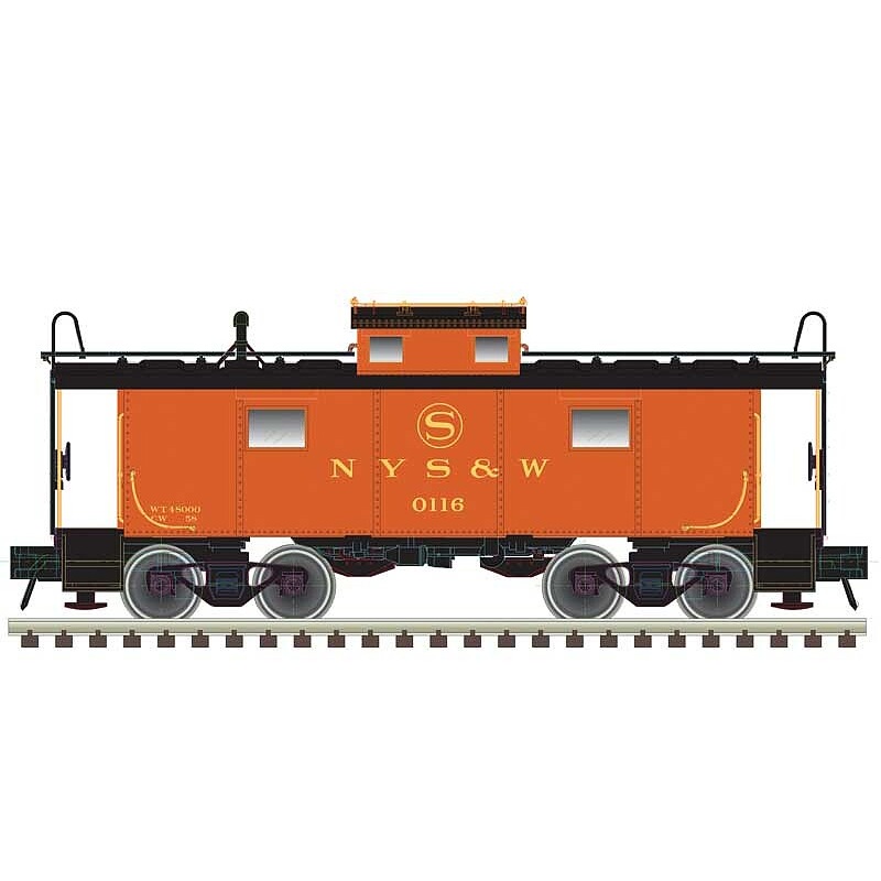 Ne-6 Caboose Susquehanna NYS&W #116