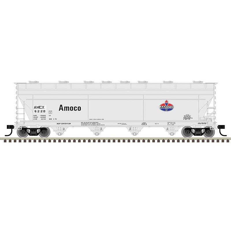 ACF 5250 Centerflow Covered Hopper Amoco #6203