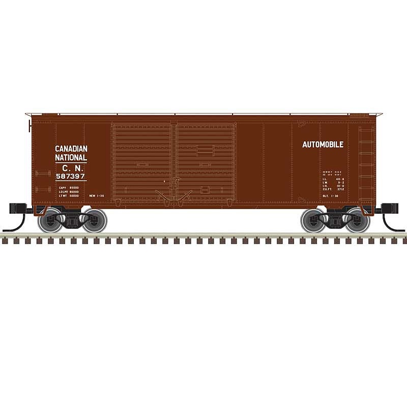 N 40’DD Boxcar CN 587384