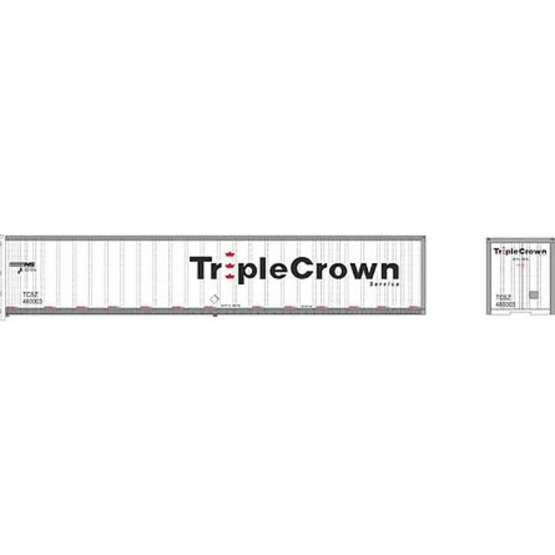 50′ Roadrailer Rivet Side NS Triple Crown #460023