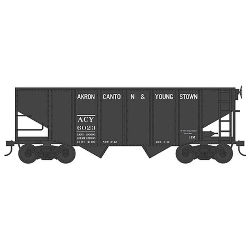 55 ton Fishbelly Hopper AC&Y #6031