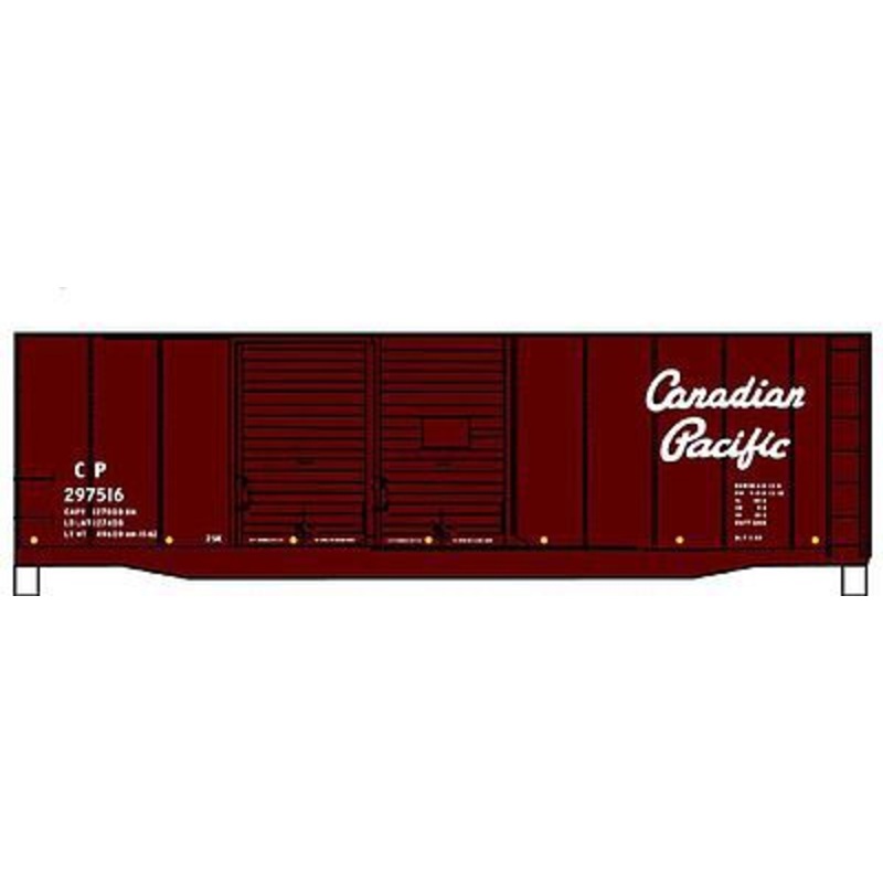 40′ Double-Door Boxcar – Kit – Canadian Pacific #297516