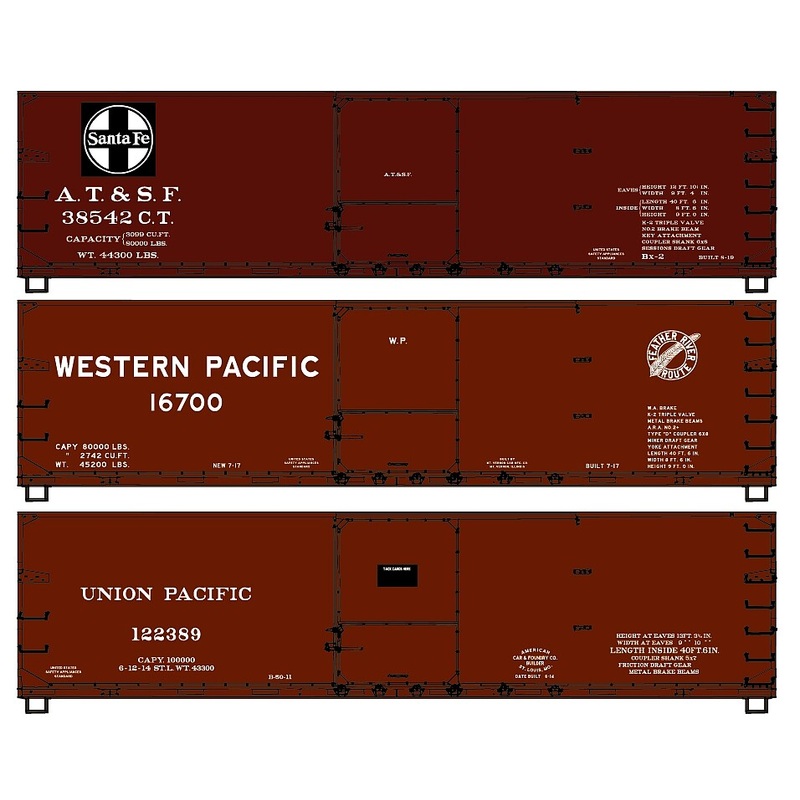 HO 40’DS Wood Boxcar Private Owners (3)