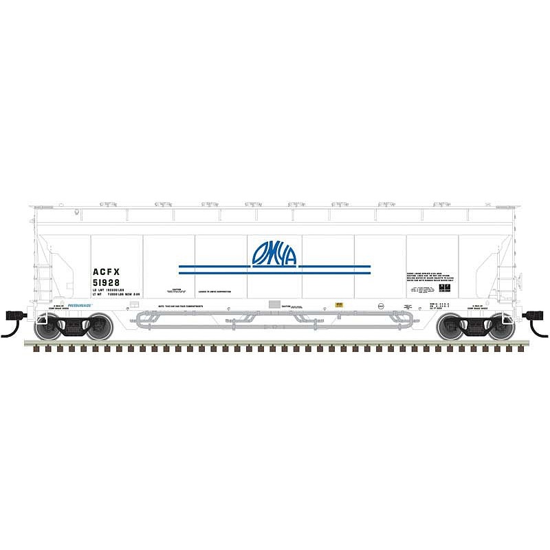 Pressuraide Covered Hopper OMYA #51066
