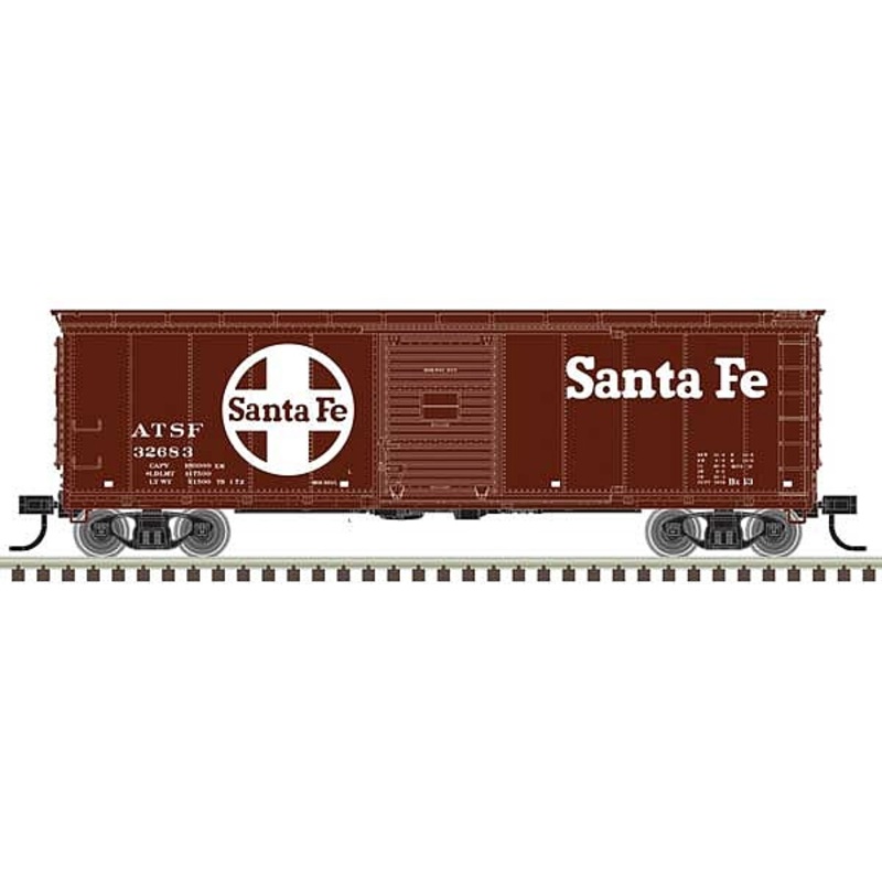Ho USRA Steel Boxcar ATSF 32683