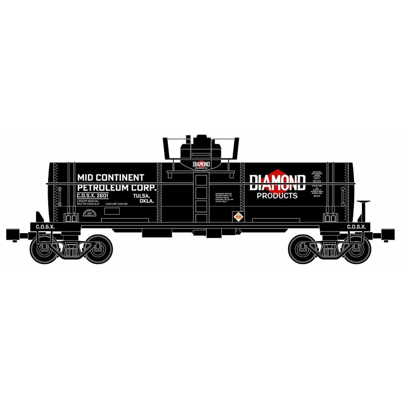O Tank Car Mid-Continent Oil