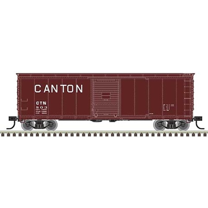 USRA Steel Rebuilt 40′ Boxcar – Ready to Run – Master(R)