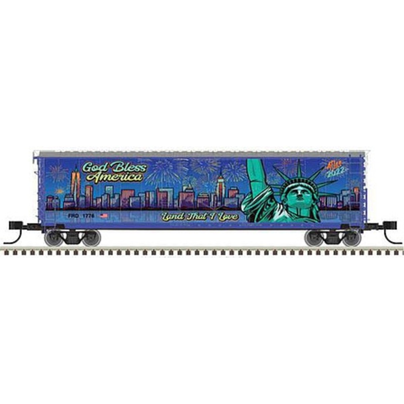 50′ GA RBL Single Door Reefer Independence Day