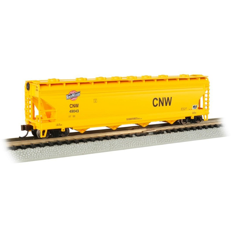Acf 50′ 4-bay Center-Flow Hopper CNW #49043