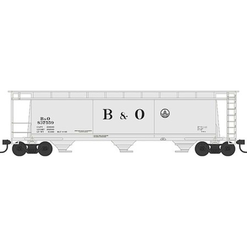 Cylindrical Hopper Baltimore & Ohio #837560
