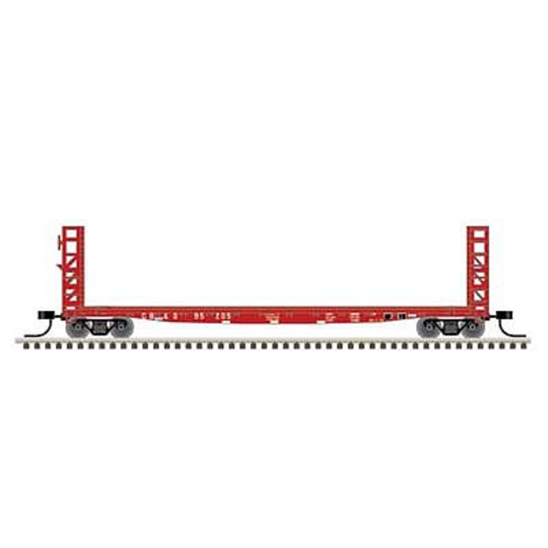 GSI 48′ Bulkhead Flatcar CB&Q #95257