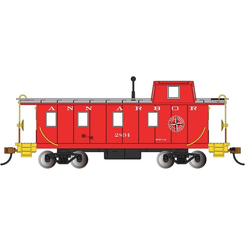 HO Off-set Cupola Caboose Ann Arbor