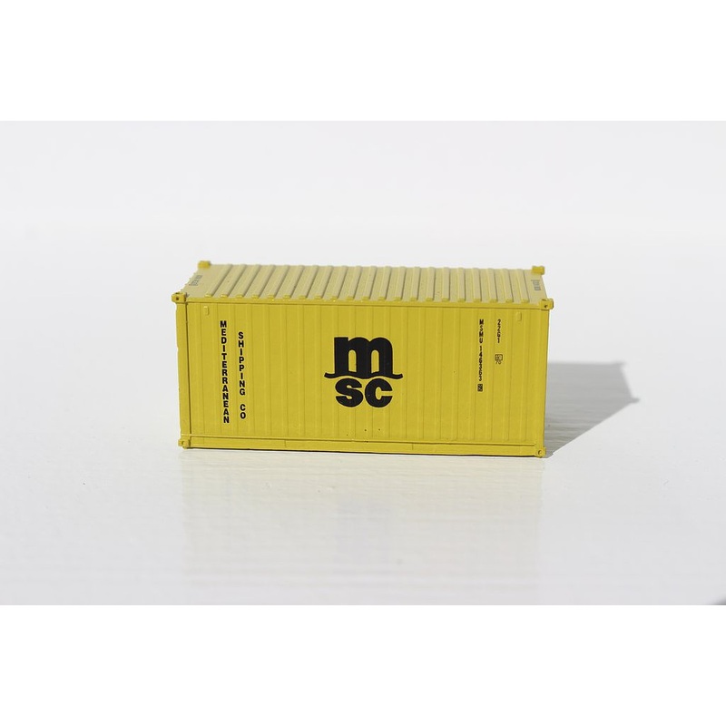 N 20′ Std Cont C.S. MSC