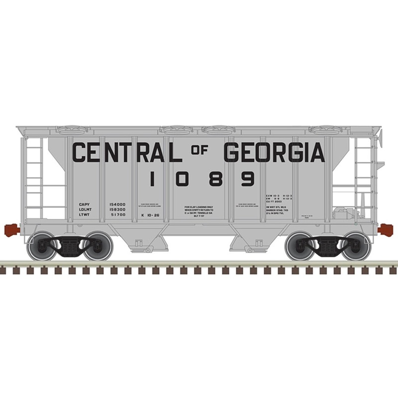 PS-2 Covered Hopper Central of Georgia #1062