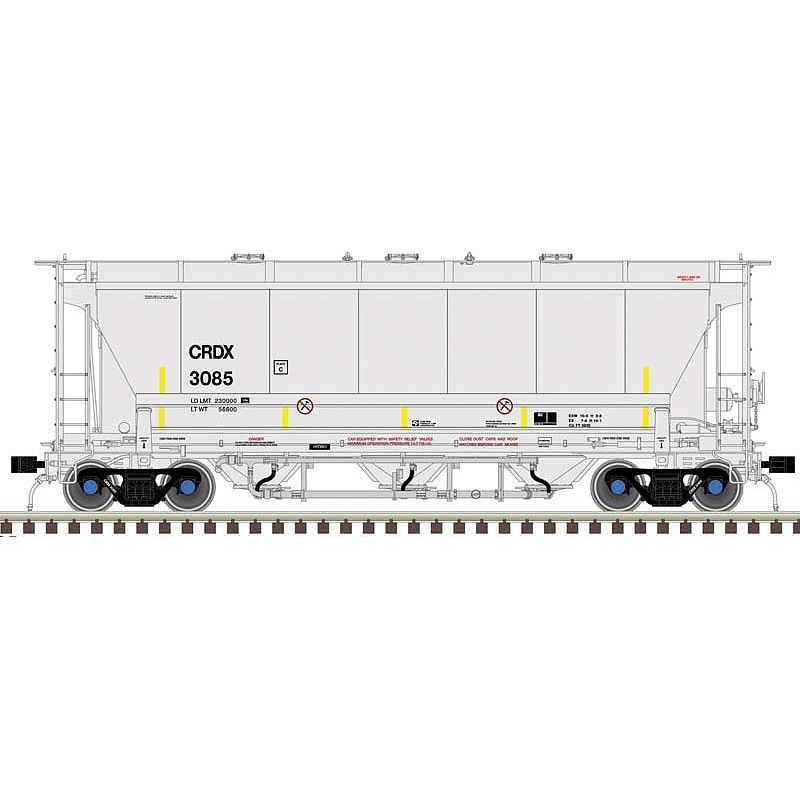 3230 Covered Hopper Chicago Freight Car #3100