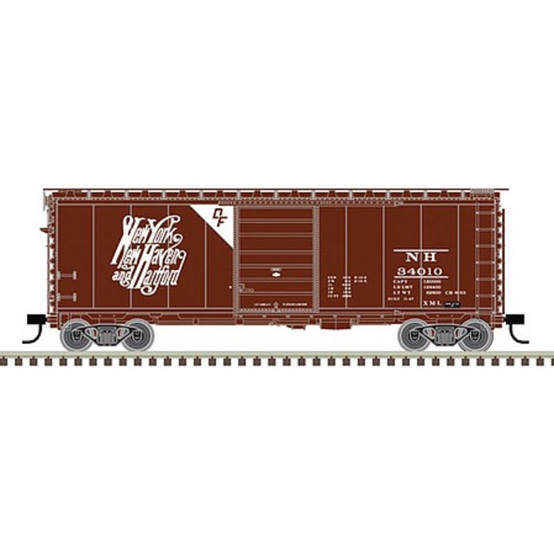 40′ PS-1 Boxcar New Haven #34019