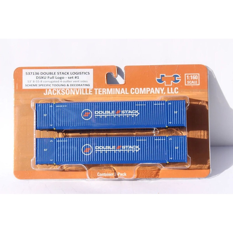 Double Stack Logistics 53′ HIGH CUBE 8-55-8 corrugated