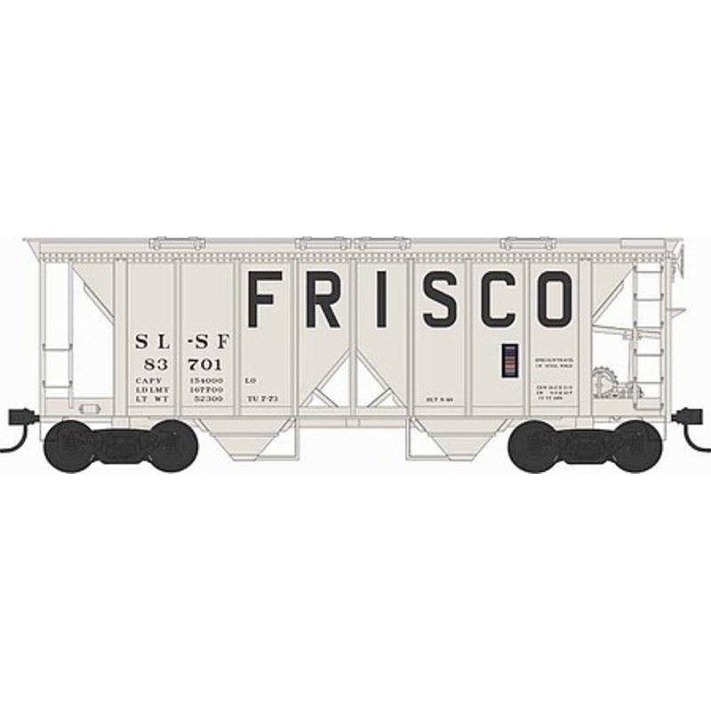 H34 70 Ton Covered Hopper Frisco #83722