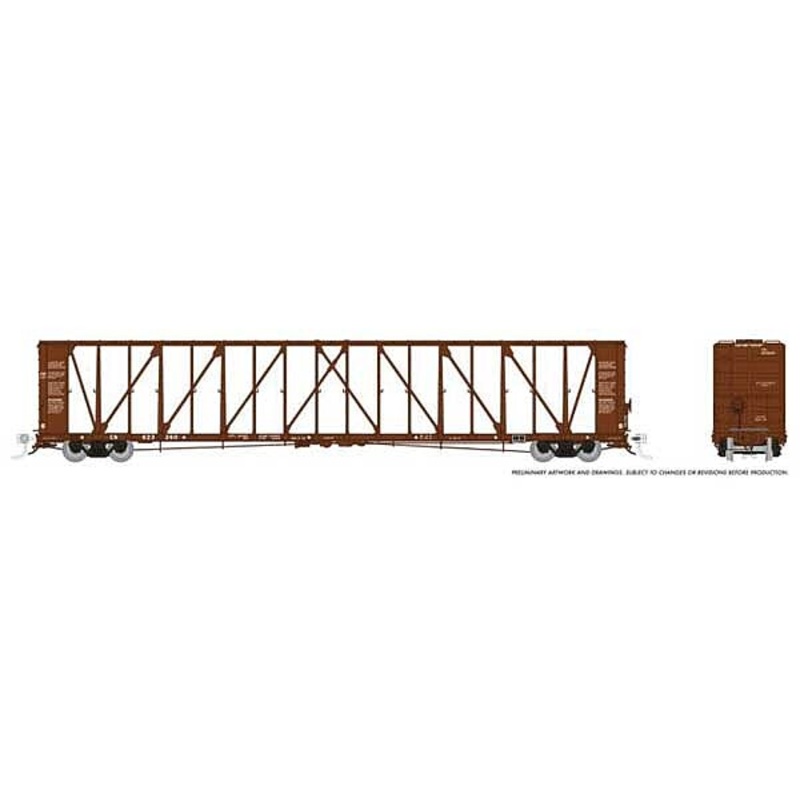 Ho NSC 73′ Centerbeam CN Brown