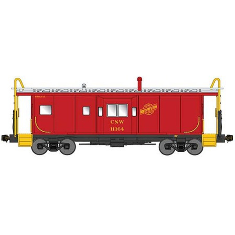 International Car Bay Window Caboose Phase 3 C&NW 11180