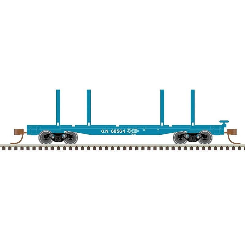 N 45’Logging Flat Car GN 68541
