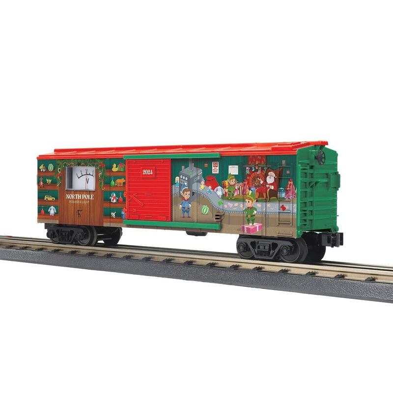 N POLE POWER&LIGHT BOXCAR